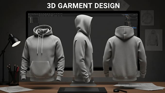 Design clo 3d virtual prototype, mockups and apparel production details ...