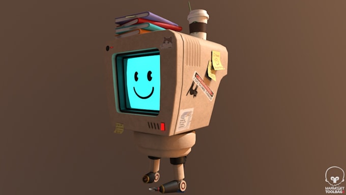 create low poly stylized 3d game ready assets