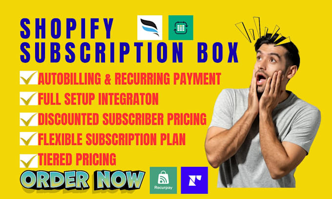 setup highly responsive shopify subscription box subi appstle seal loop kaching