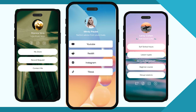 setup linktree bio link landing page for your social media