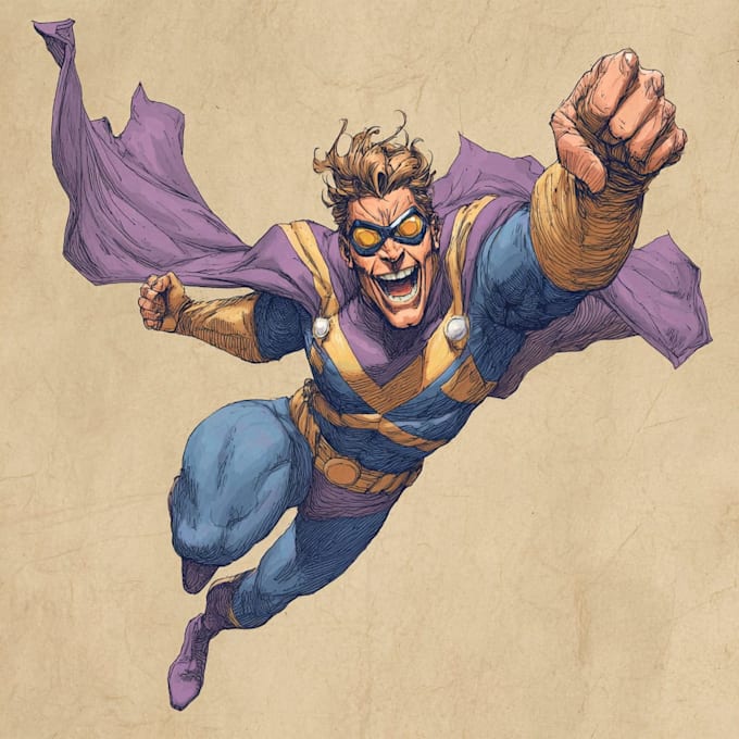 draw you into amazing superhero comic