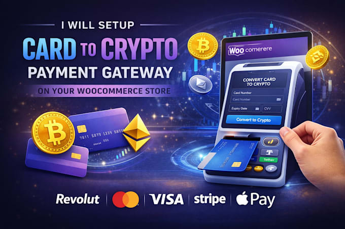 setup fiat to crypto payment on your website