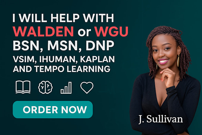 do walden or wgu tempo learning, rn, bsn, msn or dnp projects and case studies
