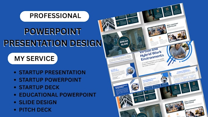 design educational powerpoint ppt slide startup presentation startup deck slide