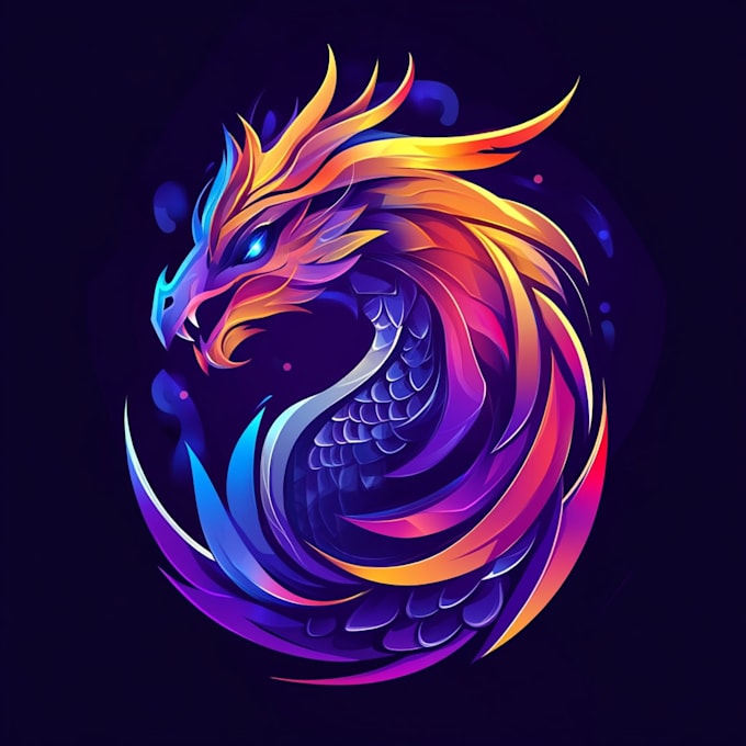 make a fantasy game logo