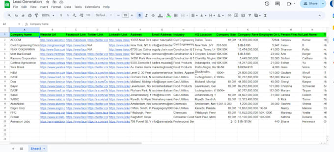 do b2b lead generation and email prospecting
