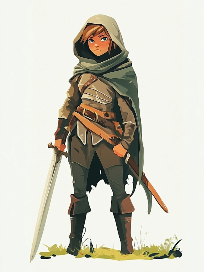 make simple 2d game characters