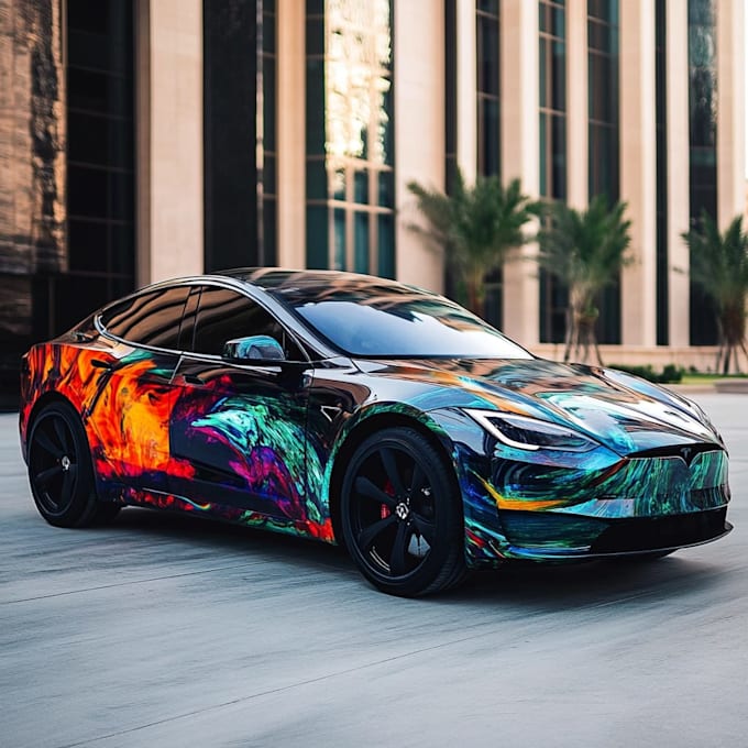 design car wrap and vector wrap, any vehicle wrap
