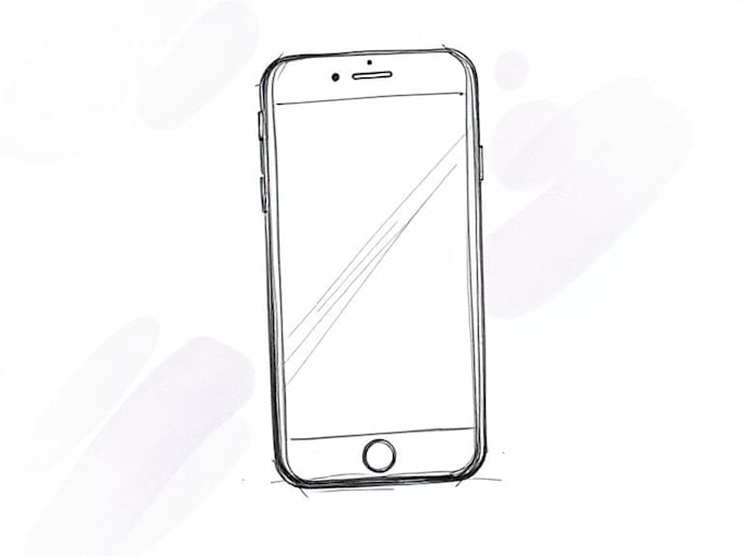 digital sketch your mobile phone