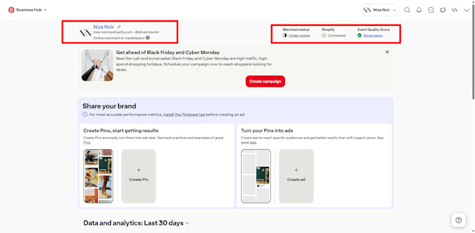 manage shopify facebook ads campaigns, instagram ads, fb or meta ad marketing