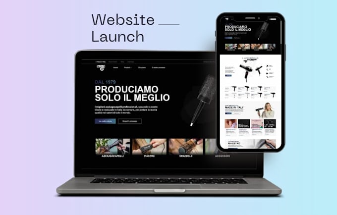 do wordpress website design and development, redesign or ecommerce site