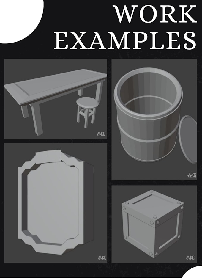 create a single game asset of your choosing