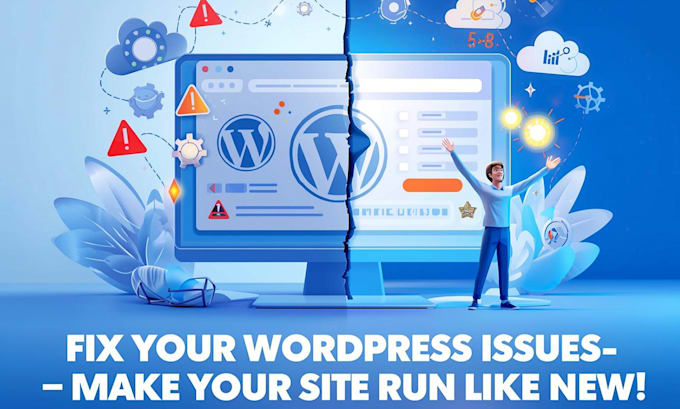 fix wordpress bugs, wordpress issues and wordpress errors 24h