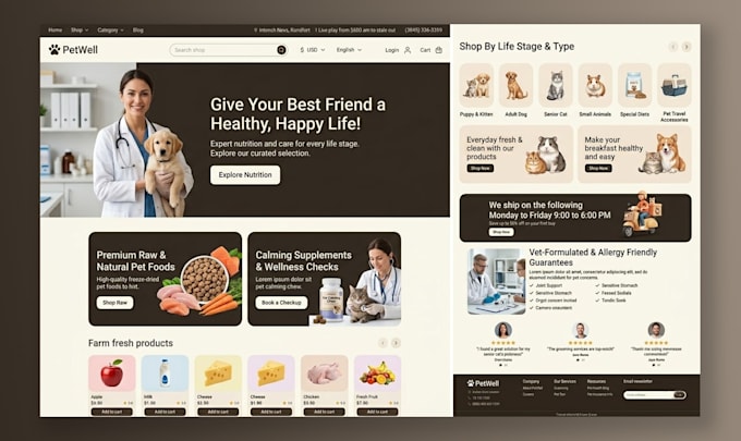 do full stack custom website development for your business