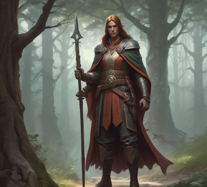 dnd character art and dnd character art