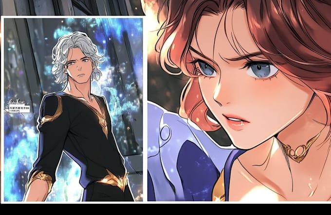 do comic style character designs