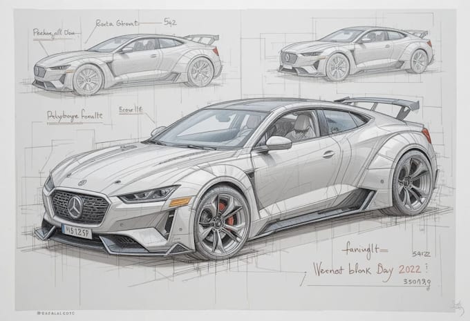 concept sketch car design