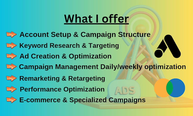 setup your google ads adwords PPC ads campaigns