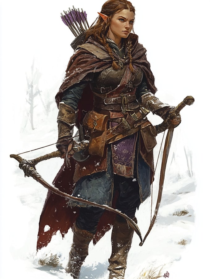 draw your d and d character and oc