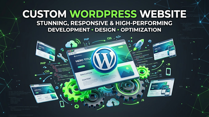 create wordpress, wordpress website, wordpress website design