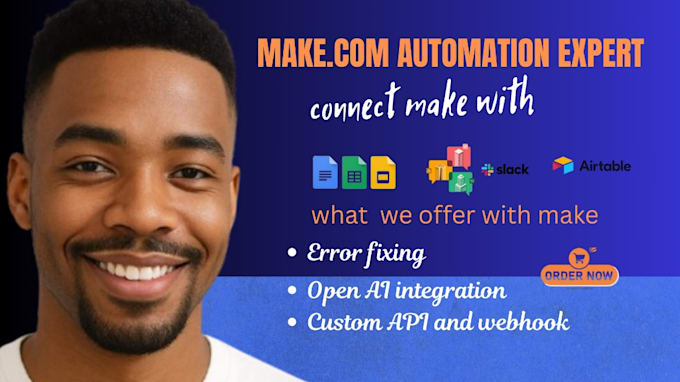 be your make automation, make com, make com automation, made com, integromat