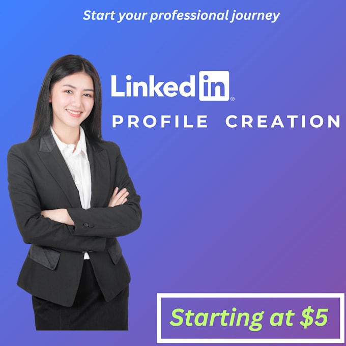 create, update and optimize social profile