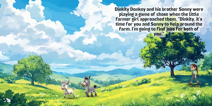 make children story book for amazon KDP