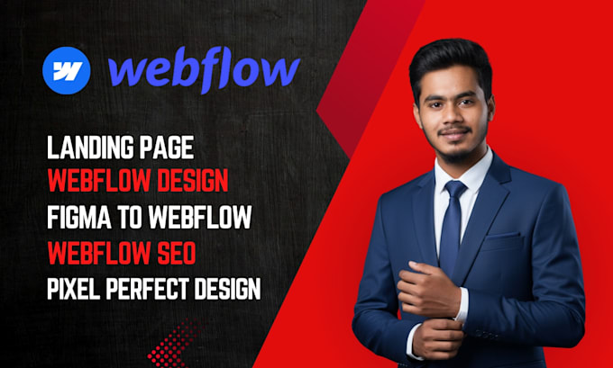 design, redesign, or develop webflow website, webflow expert