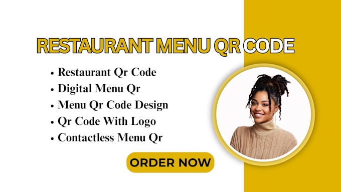 create restaurant menu qr codes with logo, color and instant scan setup