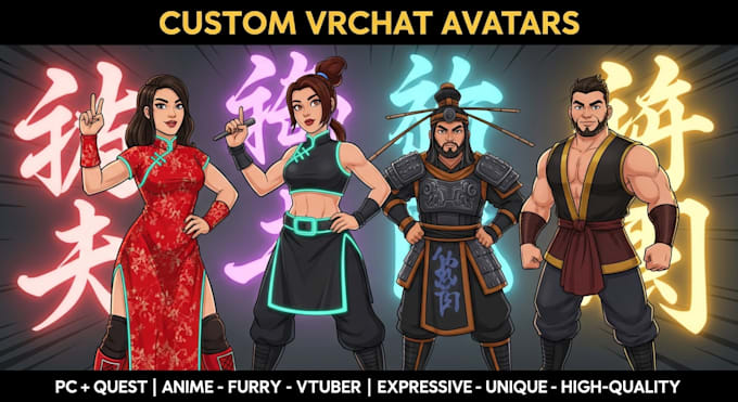 edit, optimize, and customize your vrchat avatar for PC and quest