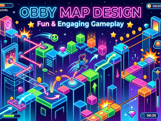 build roblox game with lua scripting custom obby maps low poly 3d assets and gfx