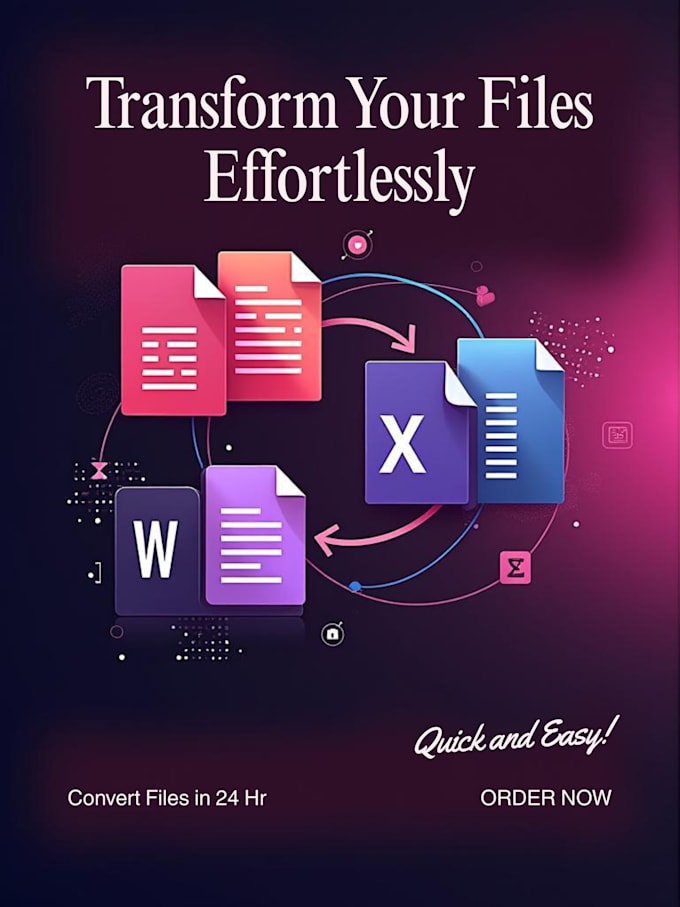 convert PDF to word or excel professionally