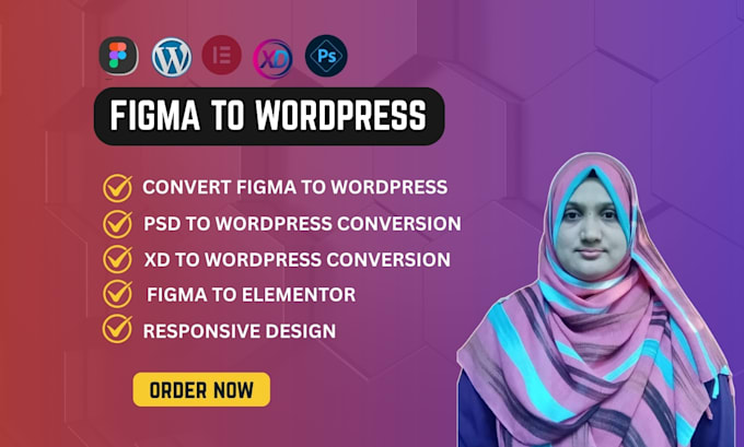 convert figma to wordpress and figma to elementor