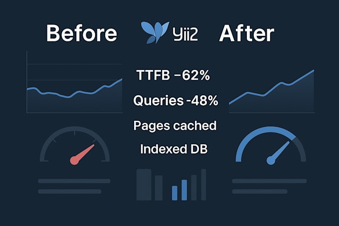 build, fix, and optimize your yii2 application
