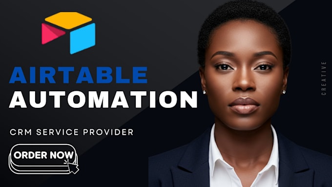 design airtable CRM with automation, database design, and seamless integrations