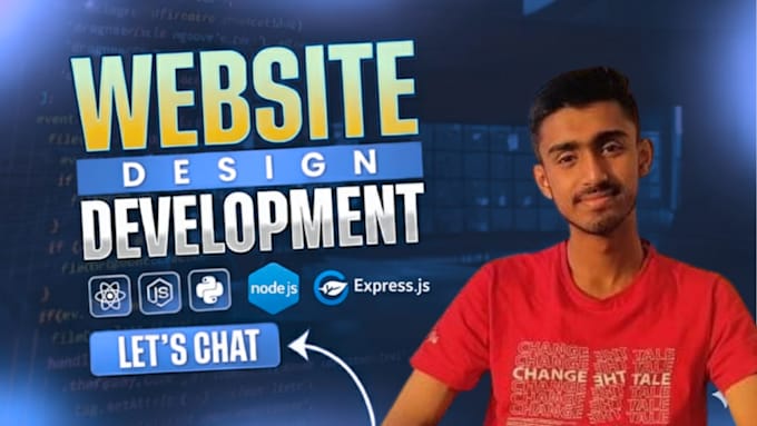 build full stack websites , frontend website