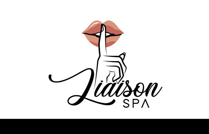 design amazing beautiful finger logo