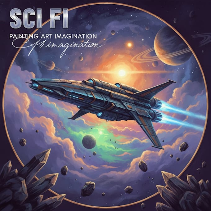 design spaceships and sci fi vehicles