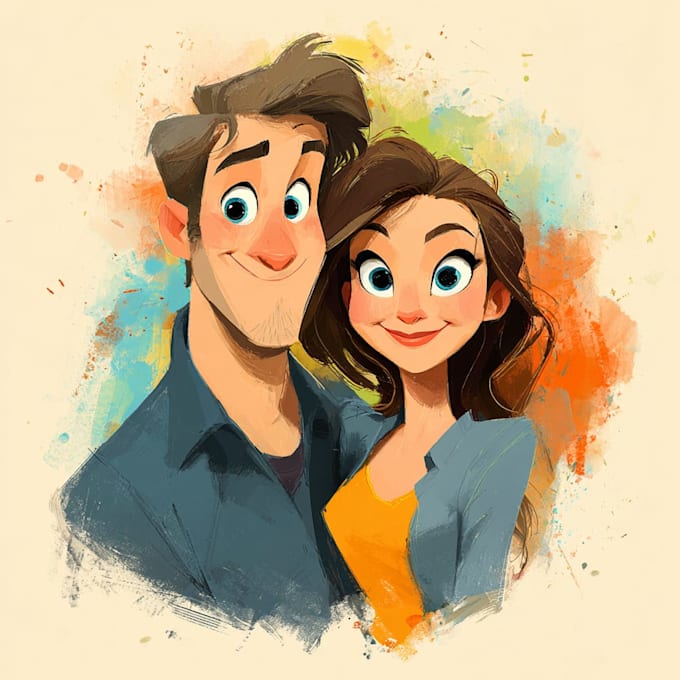 draw faceless couple illustration couples portrait