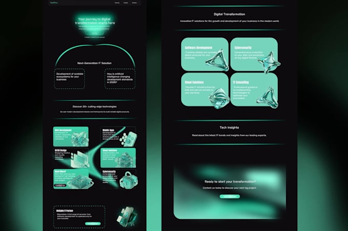 professionally redesign your website with modern UX UI