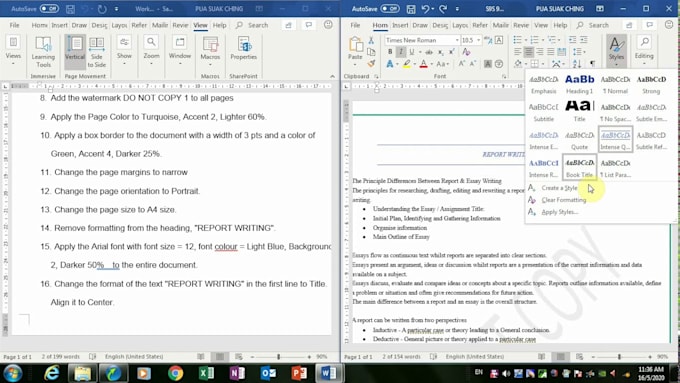 data entry, format,  research, design, email listing in excel