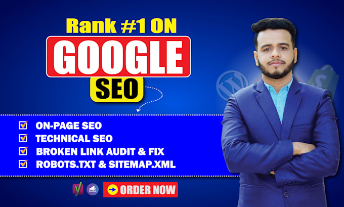 do complete onpage SEO and technical optimization for your website