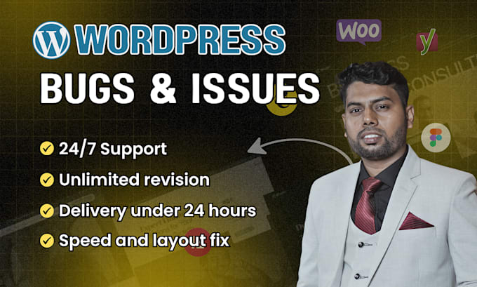 help fix wordpress errors, debug issues, and solve bugs
