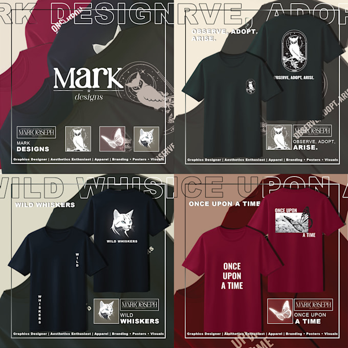 create a appealing apparel design for you