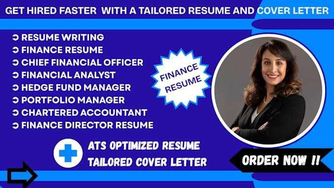 write a finance resume chief financial officer, investment banker, financial CV