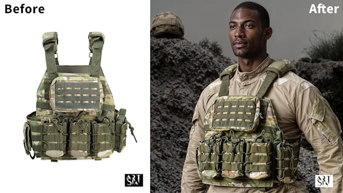 make product mockups of your clothes on models