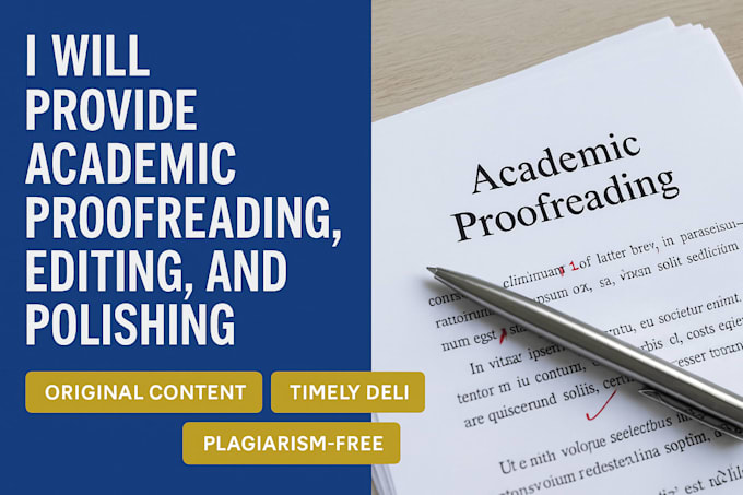 proofread, edit, and polish your dissertation, thesis, research paper