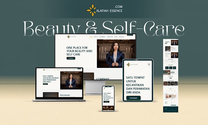 design and create high converting one page scroll wordpress website