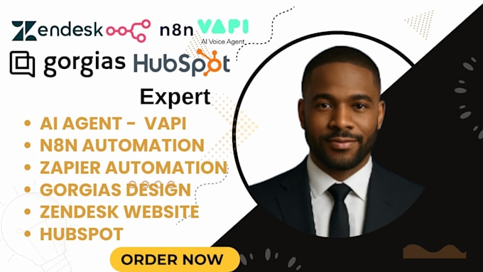 create advanced automation with ai agents,zapier, and n8n setup hubspot, zendesk