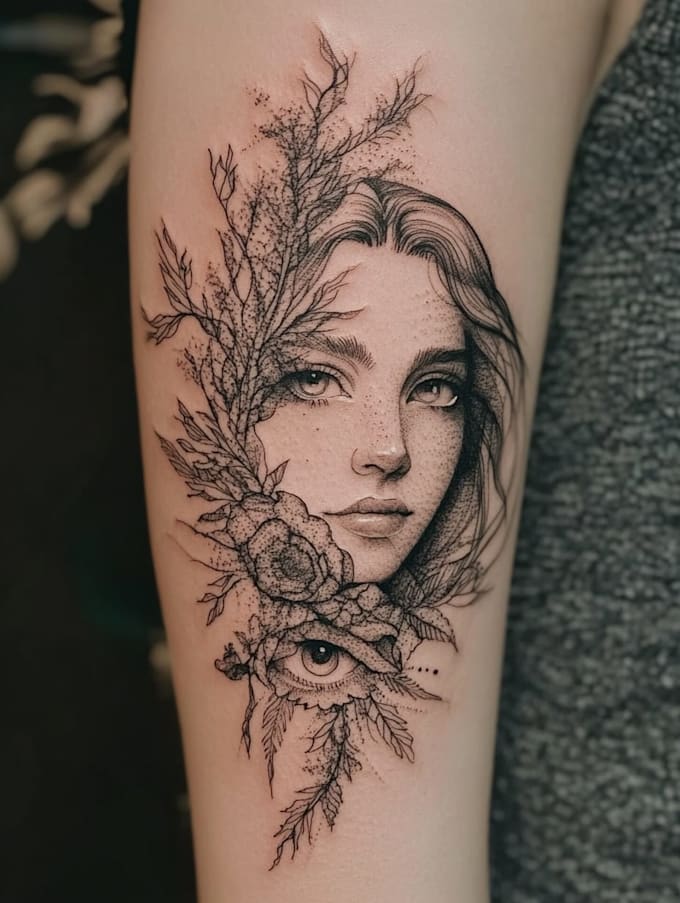 make minimal tattoo design